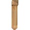 Ekena Millwork Traditional Arts and Crafts Rough Sawn Bracket w/ Offset Brace, Western Red Cedar, 8"W x 32"D x 40"H BKT0806X32X40TRA03RWR - alternate 3